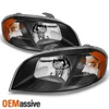 Fit 2007-2011 Aveo 2007-2009 Pontiac Wave Sedan Black Headlights Replacement