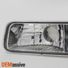 Fits 99-06 GMC Sierra Yukon XL Front Bumper Signal Lights Parking Lamps Chrome