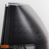 Fit 2005 2006 2007 2008 Dodge Magnum Black Smoked LED Tail Lights Replacement