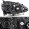 Fit 2005-2006 RSX Integra DC5 Black Clear Headlights Front Lamp Replacement Pair