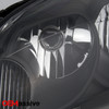 Fit 06-13 Impala Black Headlights + Black Smoke LED Tail Lights  Replacement