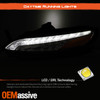 Fit Jeep Cherokee 2014-2018 DRL Running Lights w/ Signal Lamps - Chrome Housing