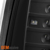 Fit [Black - C- Shape Full LED Style] 1999-2002 Silverado Taillights Pair