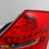 Fit 2007-2012 Benz W221 S-Class Red Clear Full LED Tail Lights Lamps Left +RIght