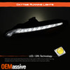 Fit 2014-2018 Jeep Cherokee LED DRL Assemblies w/ Turning Lights - Black Housing