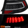 Fit  2010 2011 2012 Ford Fusion Black Full LED Signal DRL Tube Tail Lights