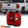 Fits 2014-2018 Chevy Silverado/ 2015-2018 GMC Sierra 3500HD LED Tail Lights Lamp