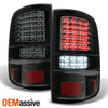 Fit 2004 2005 2006 2007 2008 Ford F150 Full LED Black Smoke Tail Lights Lamps