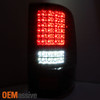 Fit 2004 2005 2006 2007 2008 Ford F150 Full LED Black Smoke Tail Lights Lamps