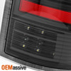 Fit 09-18 RAM Pickup Reverse Turn Signal Black *Full LED* Taillights Brake Lamps