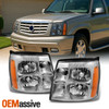 Fits 2002 Cadillac Escalade Halogen Type Headlights Lamps Light Replacement