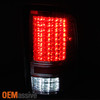 Fit 09-18 RAM Pickup Reverse Turn Signal Chrome *Full LED* Taillights Brake Lamp