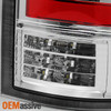 Fit 09-18 RAM Pickup Reverse Turn Signal Chrome *Full LED* Taillights Brake Lamp