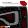 Black Smoked For 2014-2020 Impala LED Tube Style Tail Lights Brake Lamps Pair