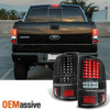 Fit 2004 2005 2006 2007 2008 Ford F150 Full LED Black Tail Lights Tail Lamps