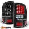 Fit 2004 2005 2006 2007 2008 Ford F150 Full LED Black Tail Lights Tail Lamps