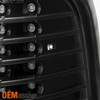 Fit 2004 2005 2006 2007 2008 Ford F150 Full LED Black Tail Lights Tail Lamps