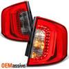 Fit Red Smoked 2011-2014 Ford Edge LED Tube Style Tail Lights L+R 11 12 13 14