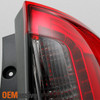 Fit Red Smoked 2011-2014 Ford Edge LED Tube Style Tail Lights L+R 11 12 13 14