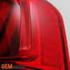 Fit Red Smoked 2011-2014 Ford Edge LED Tube Style Tail Lights L+R 11 12 13 14
