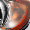 Fits 06-08 BMW 3 Series E90 Halogen Type Black Headlight Driver Left Replacement