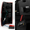 Fit 2004-2008 Ford F150 F-150 Full LED Red Clear Tail Lights Tail Lamps