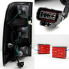 Fit 07 2008 2009 2010 2011 2012 2013 2014 GMC Sierra Black Smoke LED Tail Light