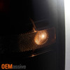 Fit 07 2008 2009 2010 2011 2012 2013 2014 GMC Sierra Black Smoke LED Tail Light