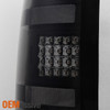 Fit 07 2008 2009 2010 2011 2012 2013 2014 GMC Sierra Black Smoke LED Tail Light