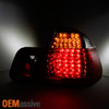 4Pcs Lamp For 2002-2005 BMW E46 3-Series 4Doors Sedan Red Clear LED Tail Lights
