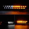 Fit 1999-2006 GMC Sierra Yukon Black LED Bumper Signal Lights Parking 2000 2001