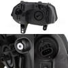 Fits 06-11 Chevy HHR Black Bezel Headlights Headlamps Lamps Lights 2006-2011