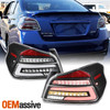 For 2015-2021 Subaru WRX/WRX STI [FULL LED] Black Housing Tube Tail Brake Light