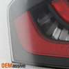 Fit  Black 2003 2004 2005 G35 Skyline 35GT 2 Door Coupe LED Tail Lights