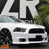 Fits 11-14 Charger HID-D3S Black Bezel LED Light Tube/Trip Projector Headlights