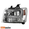 Fits 2007-2014 Chevy Suburban | Tahoe | Avalanche LED DRL Projector Headlights