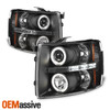[LED Upgrade]For 07-13 Chevy Silverado Halo Projector Headlights + Tail Lights