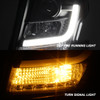 Fits 2015-2020 Chevy Suburban Tahoe LED Light Tube Projector Headlights Lights