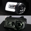 Fits Smoke 05-10 300C DRL LED Light Tube/Strip Design Projector Headlights Set