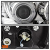 Fits 96-02 BMW Z3 Roadster M Coupe Clear Dual Halo Projector LED Headlights Lamp