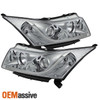 Fits Chrome 11-16 Cruze Halo DRL Daylight LED Tube/Strip Projector Headlights