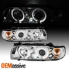 Fits 95-98 E38 7-Series Dual Halo Projector Headlights W/Built In Corner Lights