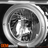 Fits 95-98 E38 7-Series Black Halo Projector Headlights W/Built In Corner Lights