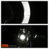 Fits 2002-06 Escalade HID Model Halo Projector Black DRL Daylight LED Headlights