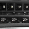 For 1999-2006 GMC Sierra Yukon Black Smoked Halo Head Lights + LED Bumper Lights