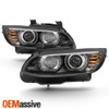 HID/Xenon For 07-10 BMW 328i 335i 3-Series Coupe LED Projector Black Headlights