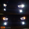 Fits 11-14 Charger [Halogen] Black Bezel LED Lamp Tube/Trip Projector Headlights