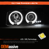 Fits GMC 01-06 Sierra Yukon Denali LED Projector Headlights + Bumper Signal Lamp