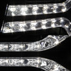 Fits 2007-2013 Chevy Silverado Pickup Dual DRL LED Black Projector Headlights