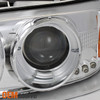 For 1999-2006 GMC Sierra Yukon Halo Projector Head Lamps Pair + LED Signal Lamps